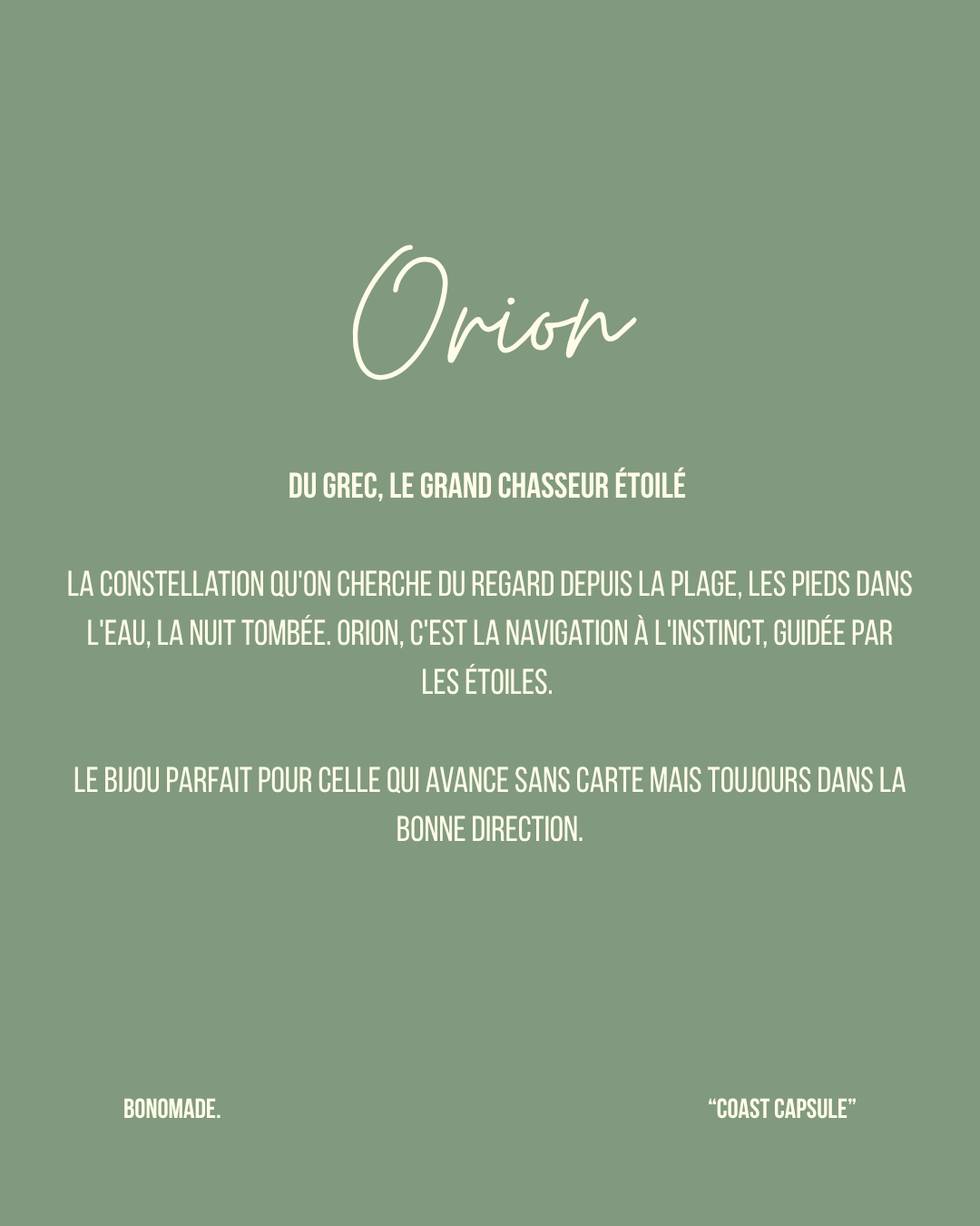 Sautoir ORION