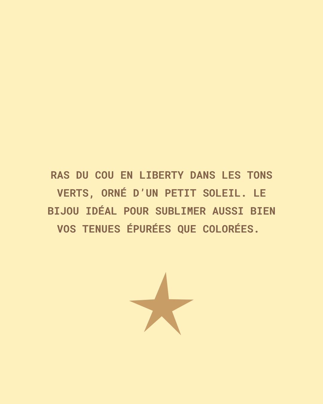 Collier Camille Simple