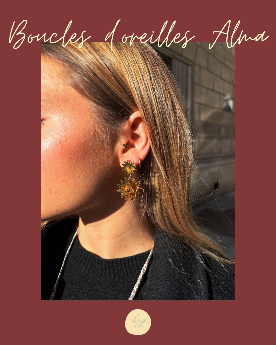Boucles d'oreilles Alma