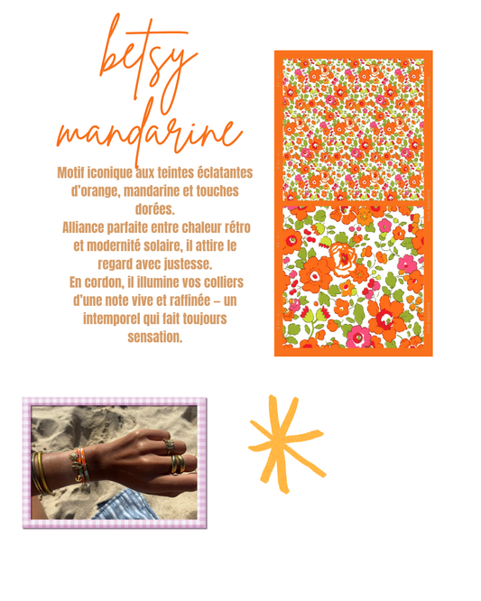 Betsy Mandarine Bracelet