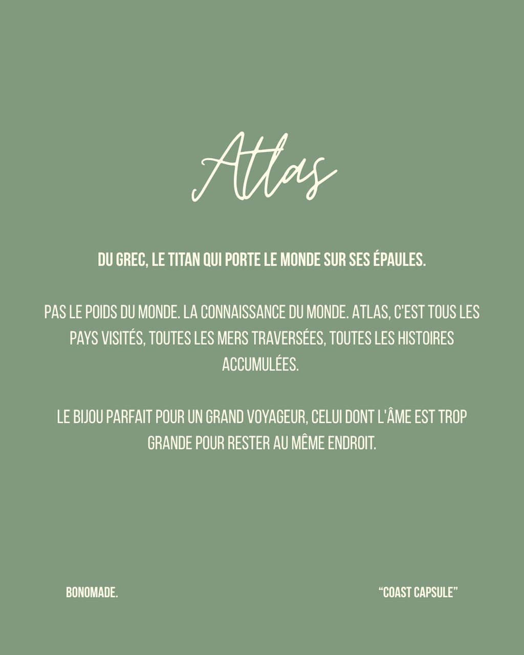 Sautoir ATLAS
